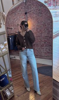 HIDDEN Logan Mid Rise Dad Jean - Light