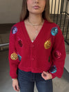 Ornament Sweater - Red