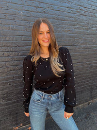 Pearl Sweater - Black