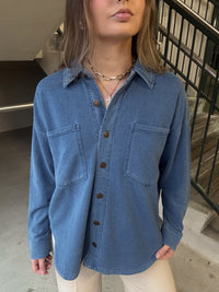 Z Supply All Day Knit Denim Jacket