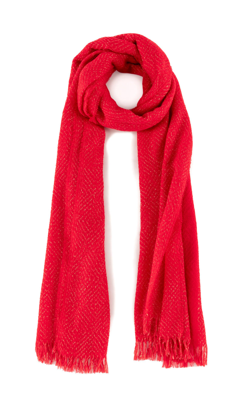 BELLE SCARF: RED