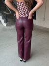 Lucy Paris Reeve Faux Leather Pant