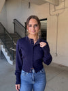 Soft Knit Cardigan - Navy