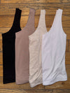 Soft & Stretchy Jersey Tank - Black