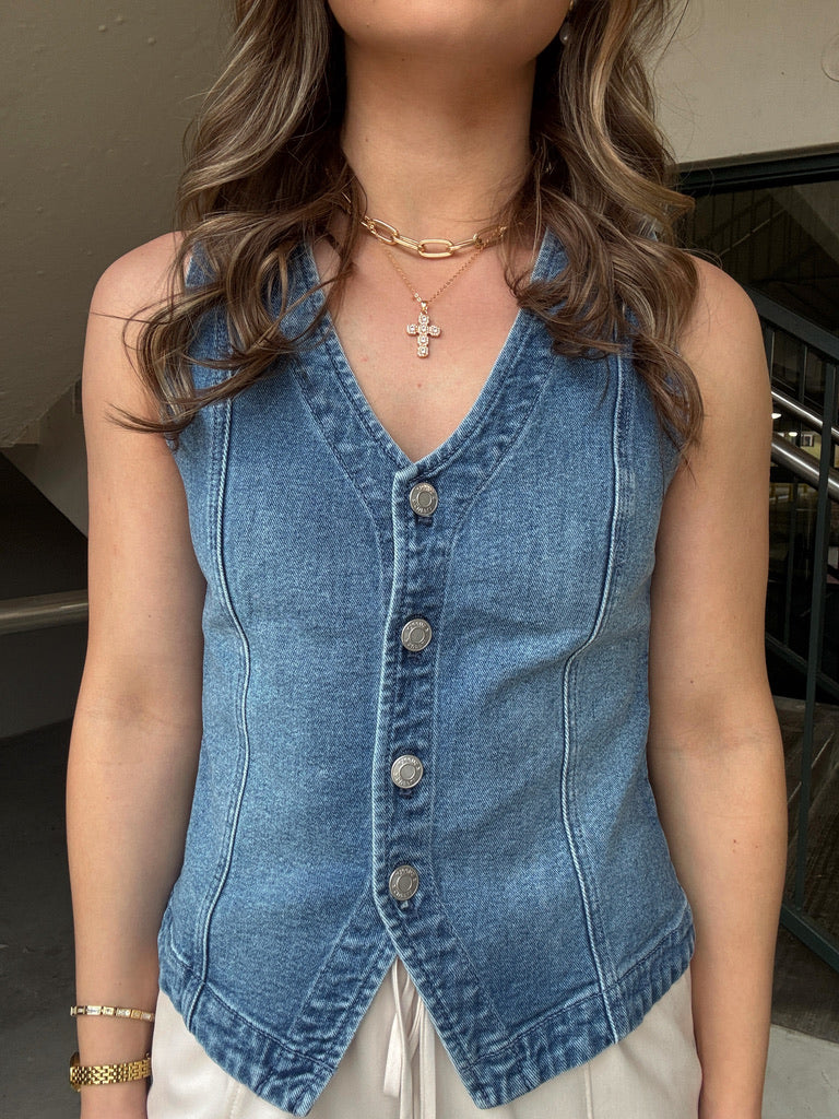 Z Supply Porto Denim Vest