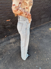 Daze Far Out High Rise Wide in Let's Dance Jean