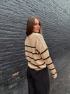 Z Supply Boyfriend Striped Sweater
