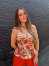 Marta Floral Tube Top