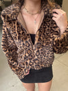 Cheetah Zip Up Jacket