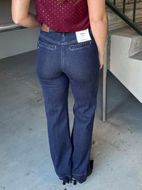 HIDDEN Happi High Rise Comfort Flare Trouser