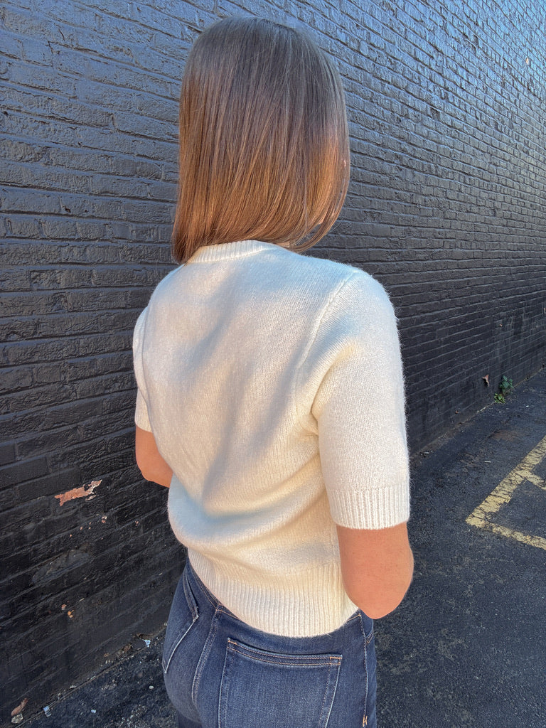 Steve Madden Sereia Cardigan - Cream