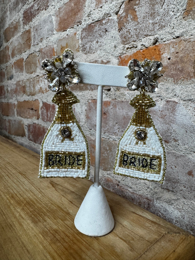 Bride Beaded Earrings