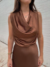 Lucy Paris Dorothy Satin Top