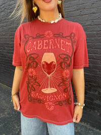 Project Social T Sherry Cabernet Relaxed Tee