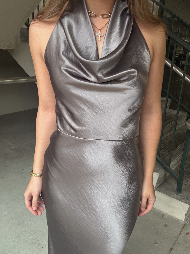 Lucy Paris Debbie Halter Dress