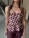 Lucy Paris Antonella Strapless Top