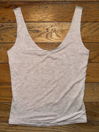 Soft & Stretchy Jersey Tank - Oatmeal