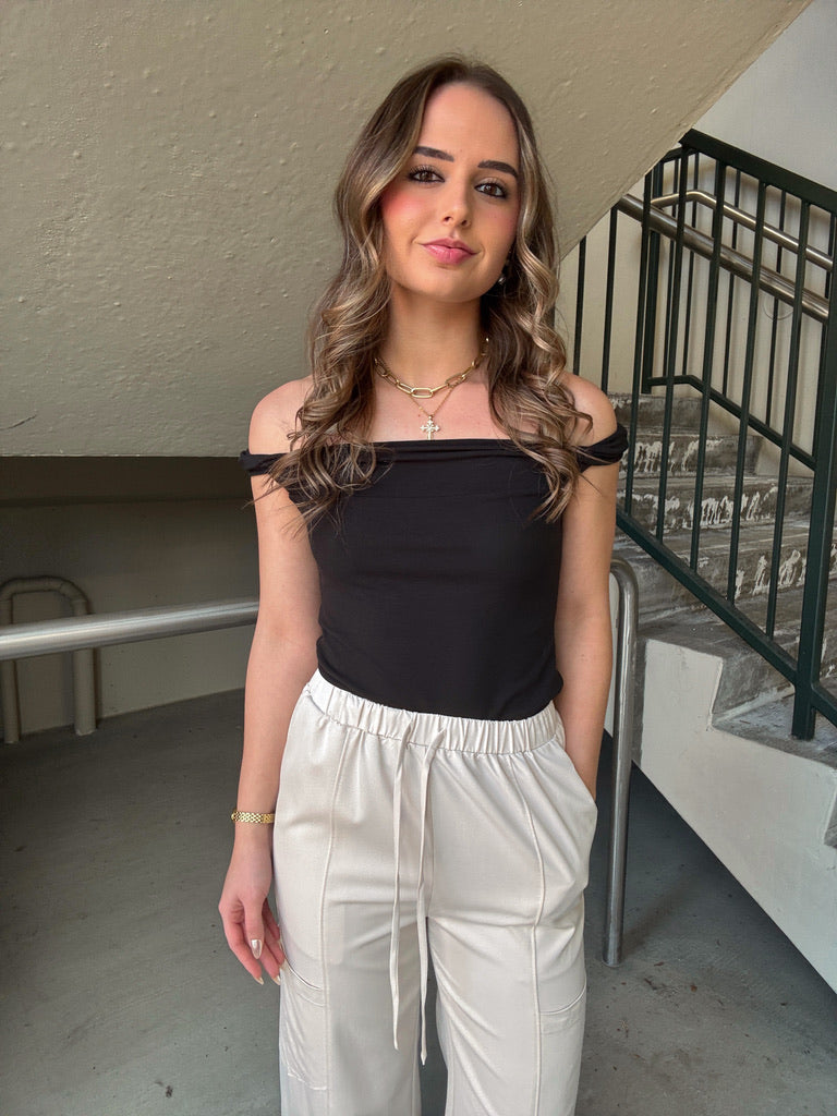 Z Supply Second Skin Off Shoulder Top