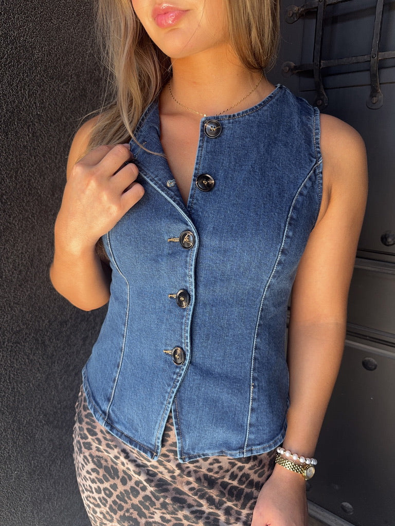 Denim Vest