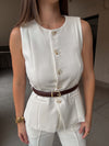 Lucy Paris Anna Belted Vest