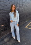 HIDDEN Logan Mid Rise Dad Jean - Light