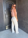 Relaxed High Waisted Trousers