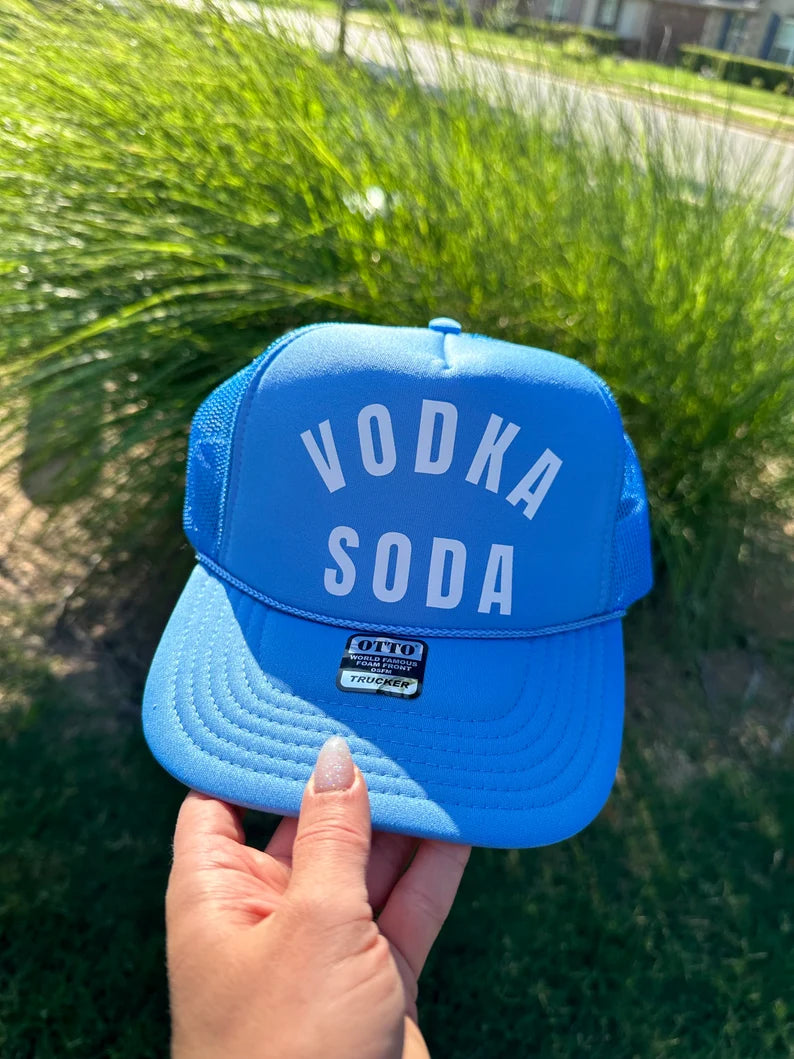 Vodka Soda Trucker Hat