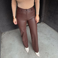 Lucy Paris Adler Faux Leather Pant