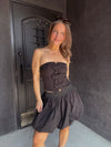 ASTR Strapless Bow Top
