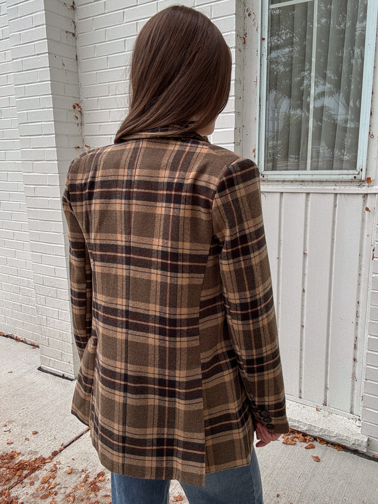 Fall Plaid Jacket