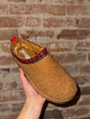Sherpa Platform Slippers - Camel