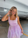 Last Kiss Lavender Romper
