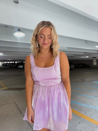Last Kiss Lavender Romper