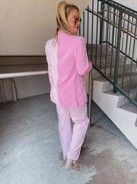 Endless Rose Classic Suit Trousers - Pink