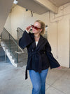 Cape Coat - Black