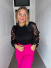 Lucy Paris Hallie Lace Sweater