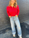 HIDDEN Logan Cuffed Dad Jeans