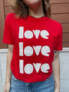 Z Supply In Love Boyfriend Tee