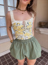 ASTR Milkmaid Top