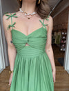 Bow Strap Midi Dress