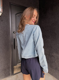 Cropped Denim Jacket