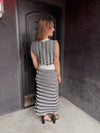 Lucy Paris Newport Knit Skirt - Black