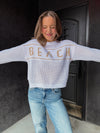 Beach Graphic Knit Sweater