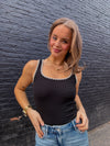 Z Supply Jaiden Rib Tank - Black