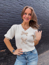 Neutral Bow Sweater