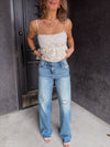 Logan Dad Jean - Medium Wash