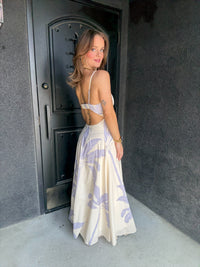 Palm Tree Maxi Dress
