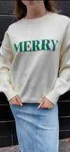 Merry Pullover Sweater - Cream