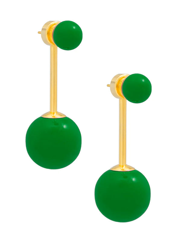 Paige Earring - Emerald