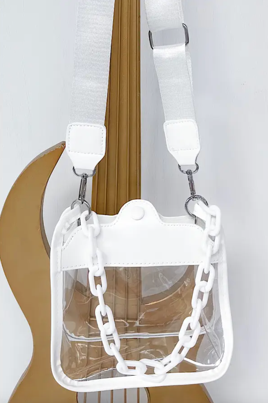 Show Off Crossbody Bag - White